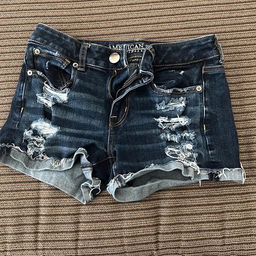 American Eagle Jean Shorts Size 2